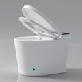 WinZo Tankless Smart Toilet With Heated Bidet Seat,Hands-Free Function, Powerful Flush 1.28 GPF, Auto Open/Close/Flush,LED Screen,White