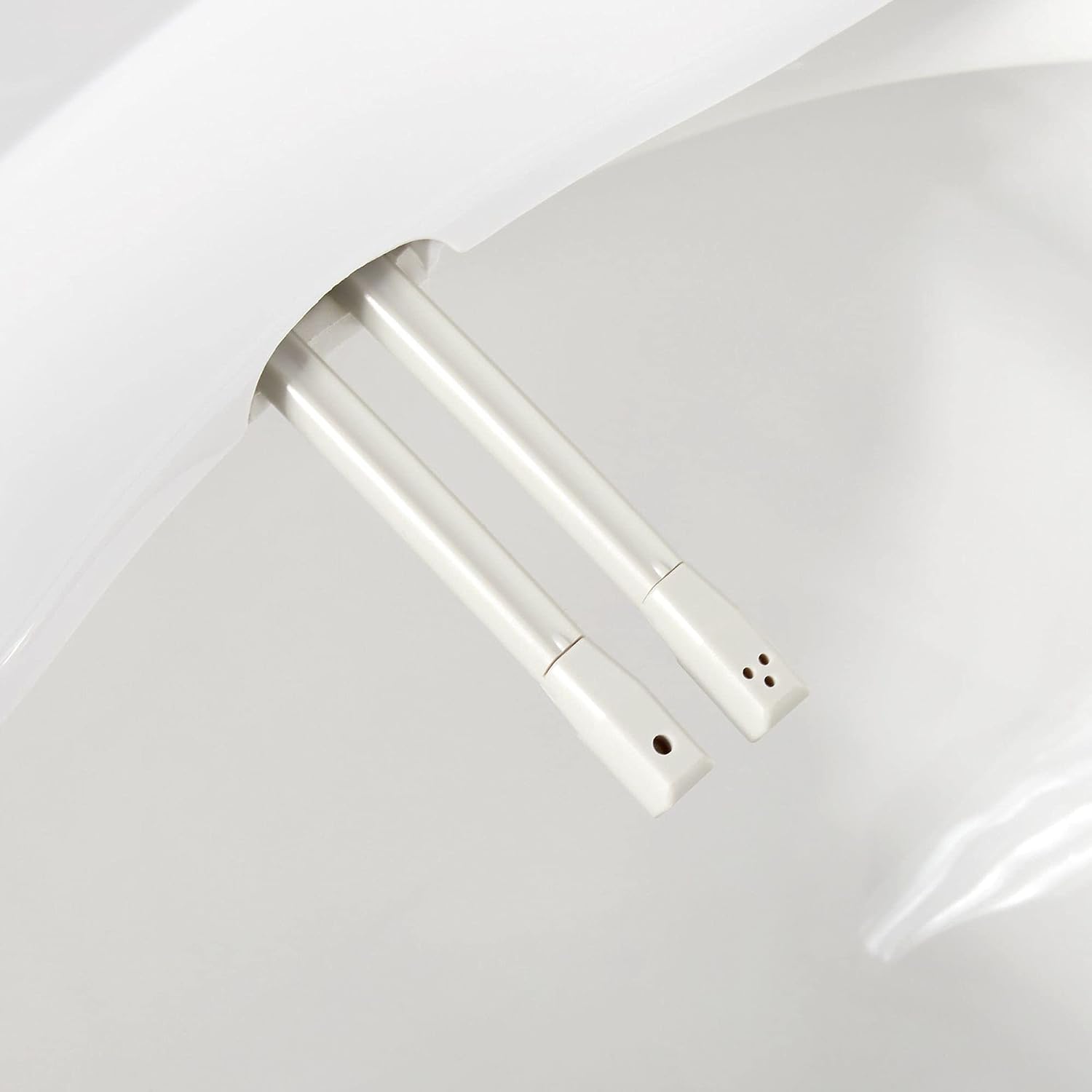 Signature Hardware 481678 Sitka 1.28 GPF One Piece Elongated Toilet - Bidet Seat Included, ADA Compliant - White