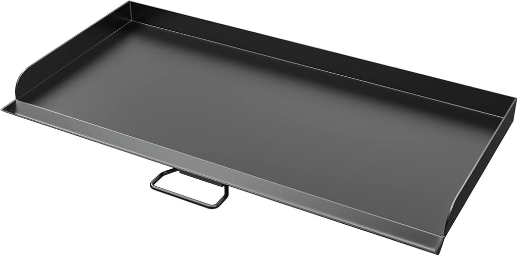 AJinTeby Fry Griddle for Camp Stove Griddle, 16 x 38 inch Flat Top Cooking Griddle for Camp Chef 3 Burner Griddle, BBQ Camping Grills Flat Top Plate, Outdoor BBQ Camping Grills Accessories