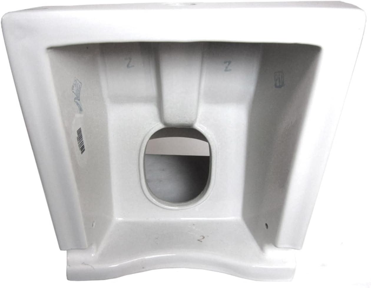 JA1010 Ceramic Bathroom Bidet with Elongated Seat, White