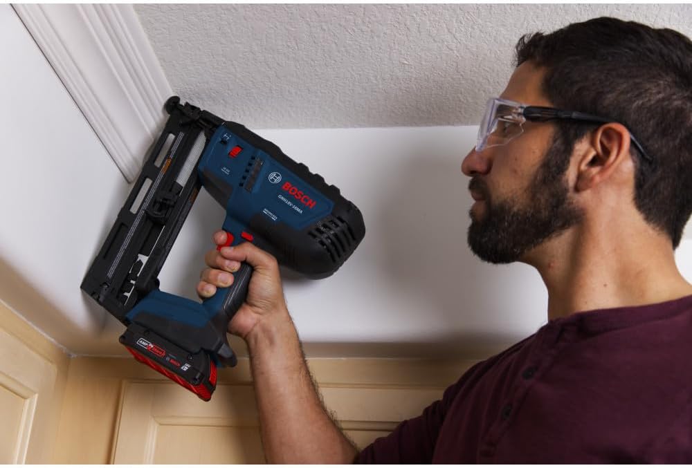 GNH18V-16MAB12 18V Brushless 16-Gauge Angled Finish Nailer Kit with (1) 2 Ah Standard Power Battery