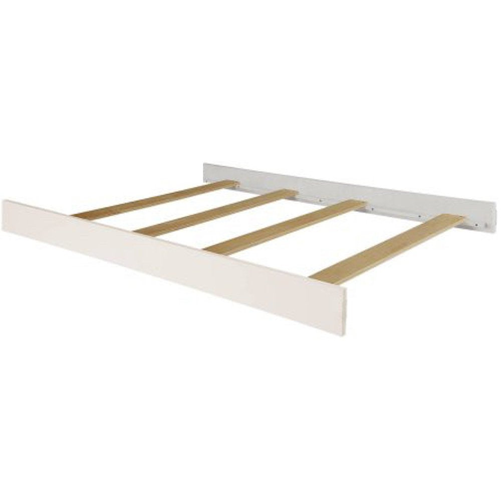 Full-Size Conversion Kit Bed Rails for Kingsley & Centennial Convertible Cribs - Solid Wood Rail - Toddler and Adult Bed Rail for Full-Size Beds - Essential Nursery & Baby Furniture (White)