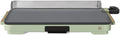 Stunning XL Electric Griddle 12' x 22,' Non-stick by Drew Barrymore (Sage Green)
