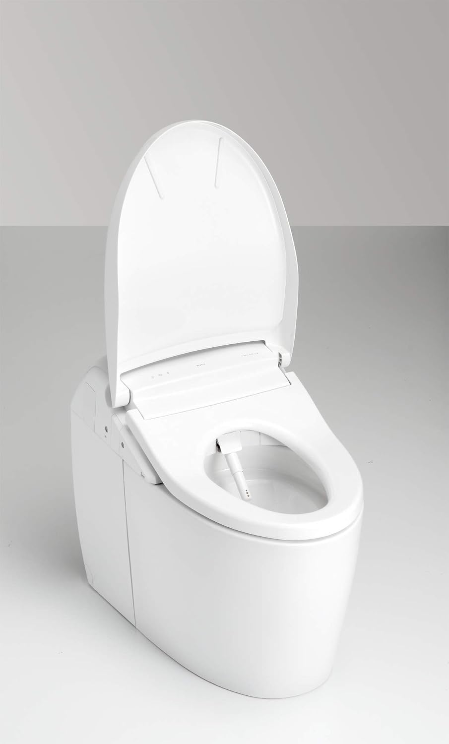 TOTO MS988CUMFG#01 NEOREST RH Dual Flush 1.0 or 0.8 GPF Toilet with Intergeated Bidet Seat and EWATER+, Cotton White