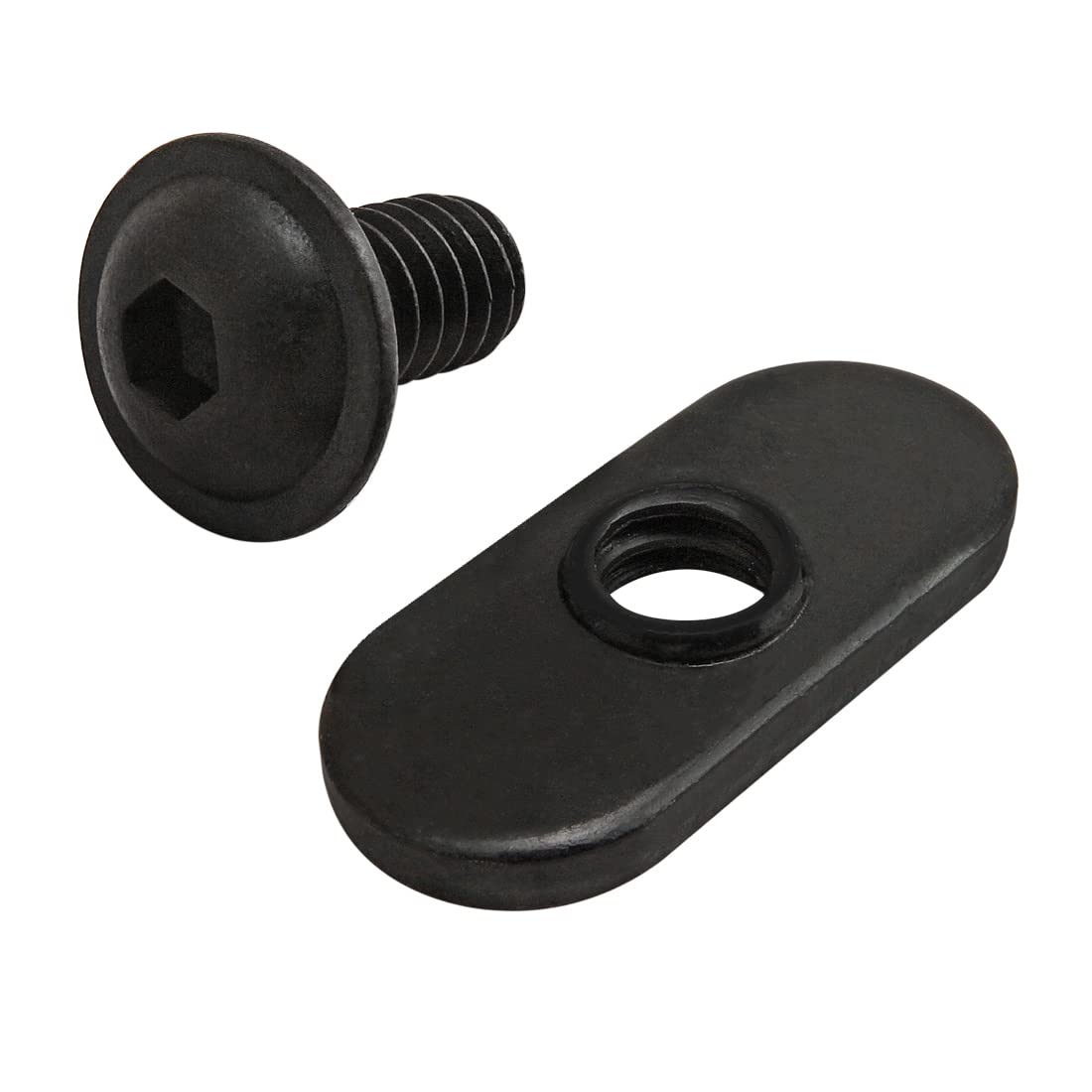 8020, 3321, 10 Series Bolt Assembly, 1/4-20 x 1/2 0.5' Flanged Button Head Socket Cap Screw (FBHSCS) with Slide-in Economy T-Nut Hardware HW Combo 80/20 (250 Pack)