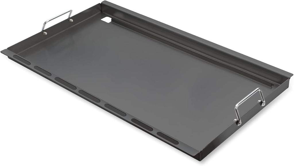 SafBbcue 6789 Full Size Griddle for Weber Genesis II 400 Griddle Insert Flat Top Grill Insert for Weber GS4 Genesis II 400 Grill Parts E410 S410 E435 S435 E440 Carbon Steel