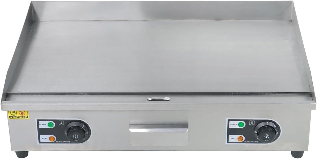 findmall 30 Inch Commercial Electric Griddle 3000W Countertop Flat Top Grill for Both Home and Commercial Environments