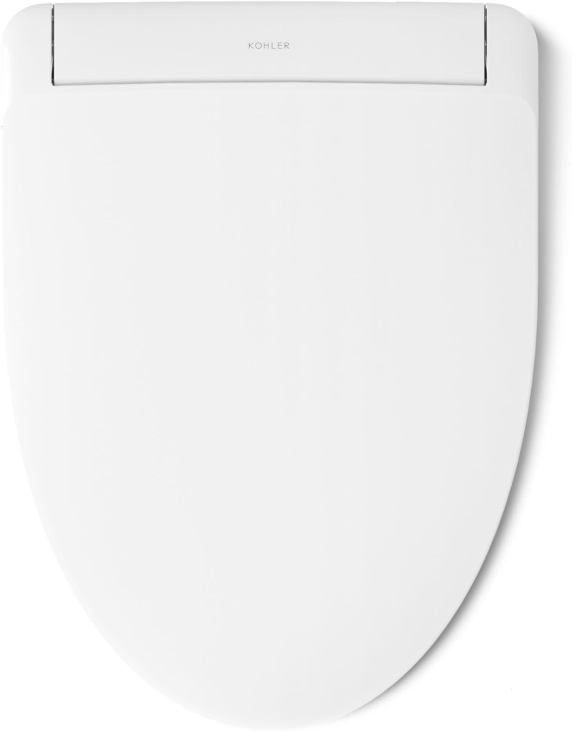 Kohler K-28821 PureWash E930 Elongated Bidet Toilet Seat with Remote Control, Quick Release, Quiet-Close Bidet Seat, Warm Water, Heated - White