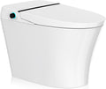 ANZZI Juno Smart One-Piece Toilet and Bidet Set White 26 in Heated Seat Front & Rear Wash Warm Air Dryer Foot Sensor Auto Flush Remote Control Soft-Close Lid Self-Cleaning Nozzles | TL-ST823WH