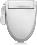 Tranquillus Essential - Electric Bidet Seat, Heated, Dryer, Adjustable Water/Air, Soft Close, ADA, Korean Made