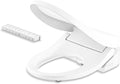 Kohler 28118-0 PureWash E815 Round Bidet Toilet Seat with Remote Control, Electric Bidet Toilet Seat with Warm Water and Stainless Steel Wand, Dryer, White