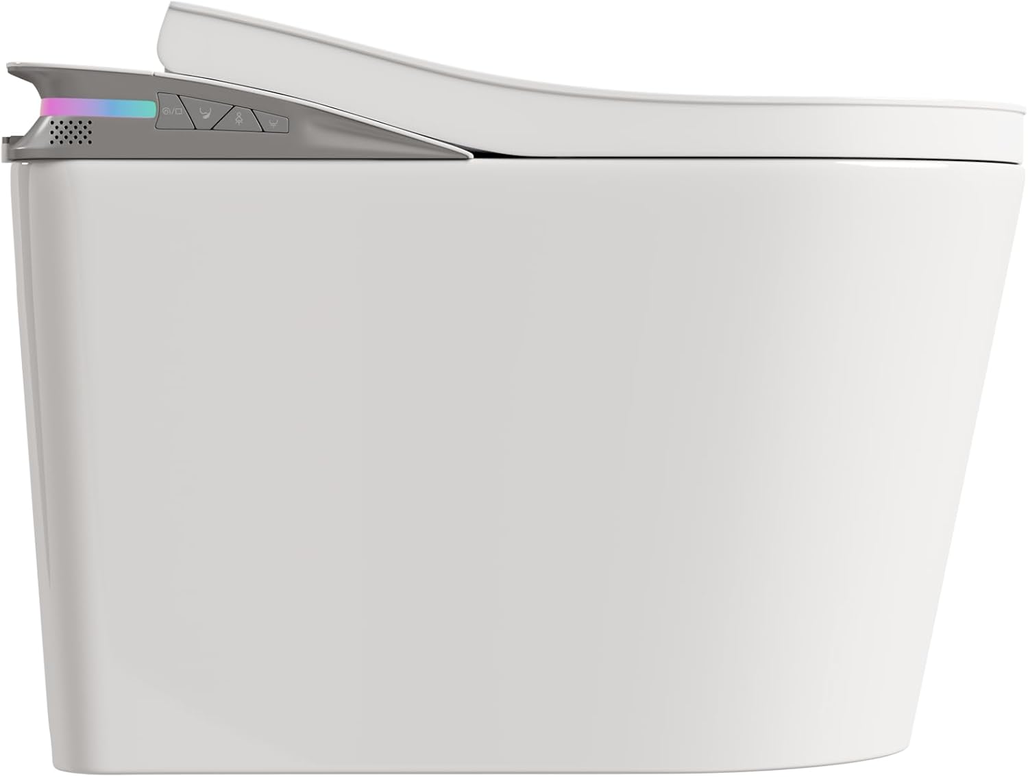 Eridanus One Piece Smart Toilet with Bidet Built in, Electric Bidets with Warm Water Sprayer and Air Dryer, Auto Flush & Lid, ADA Height Elongated Heated Seat, Foot Sensor, Modern Tankless Toilets