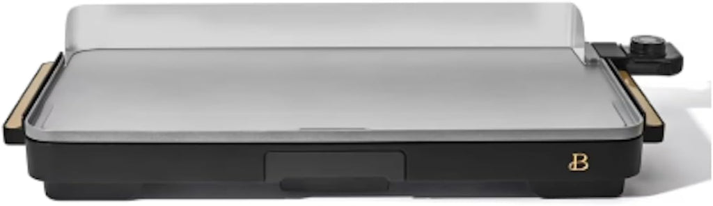 Stunning XL Electric Griddle 12' x 22,' Non-stick (Black)