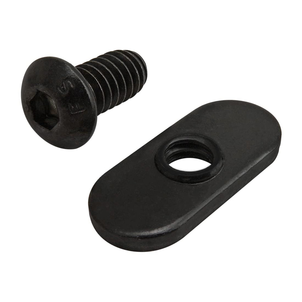 8020, 3393, 10 Series Bolt Combo, 1/4-20 x 0.5 Inch Button Head Socket Cap Screw with Slide in Economy T-Nut Steel Hardware 80/20 Nuts and Bolts Set (250 Pack)