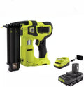 P322-PSK005 Fits for Ryobi 18V 18-Gauge Brushless Cordless AirStrike Brad Nailer with 2.0 Ah Battery and Charger