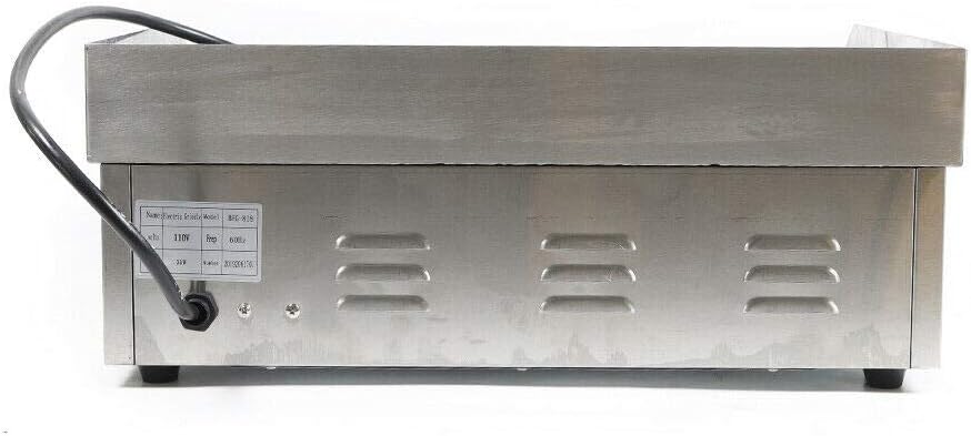 Electric Griddle Flat Cooktop Commercial Restaurant Grill BBQ Machine (Teppanyaki scoop machine)