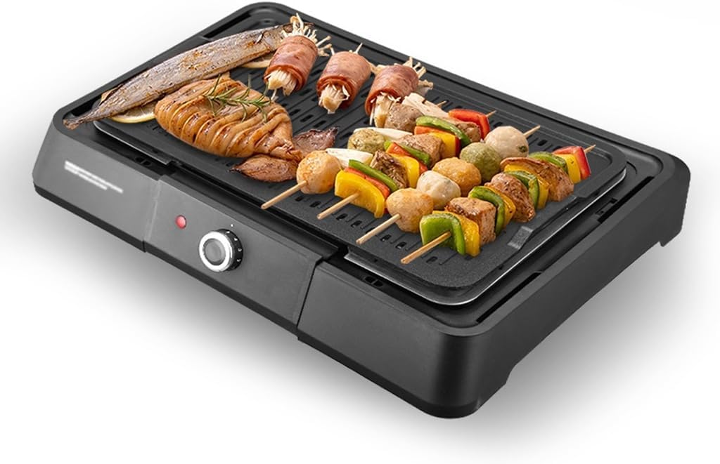 Electric Grill Household Indoor Barbecue Smokeless Griddle