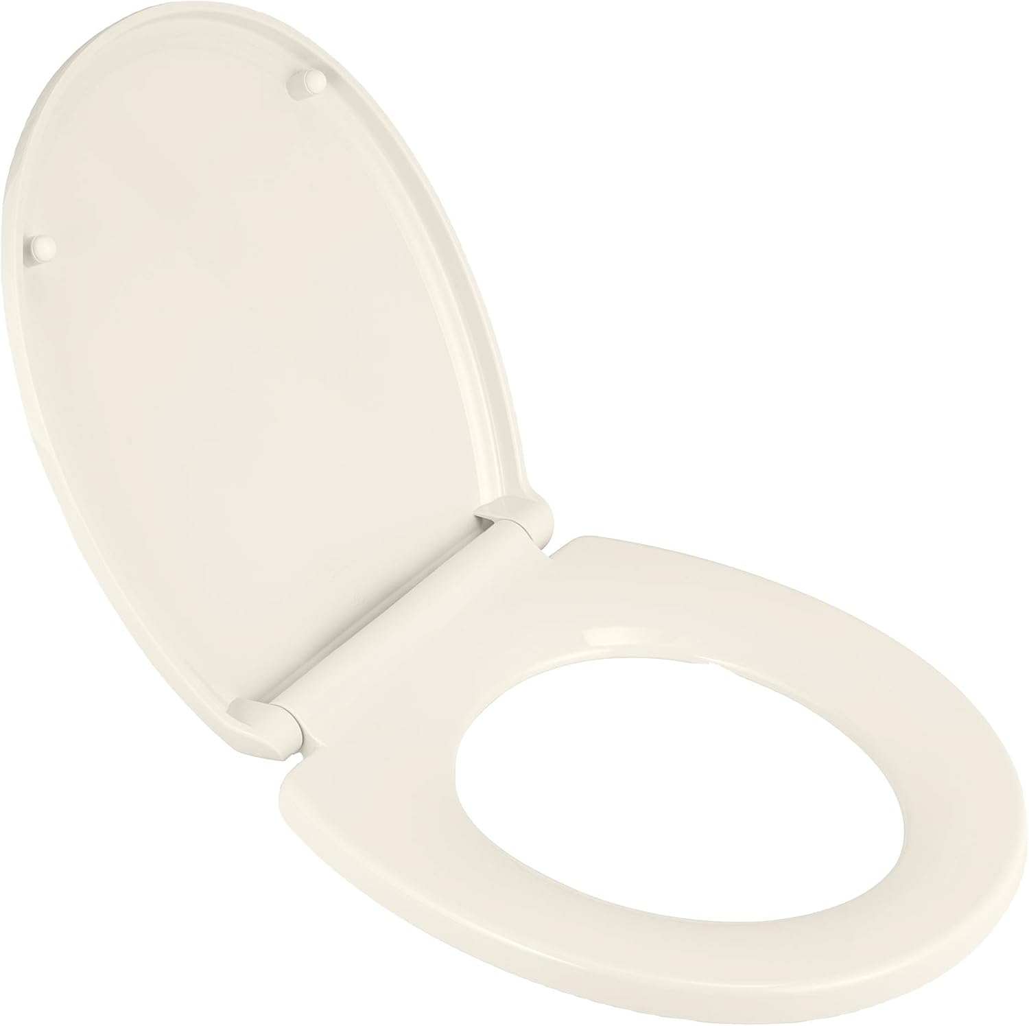 American Standard 5020B65G.222 Traditional Luxury Toilet Seat, Slow-Close, Round Front, Linen