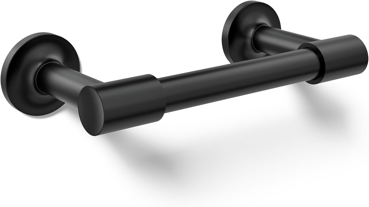 KOHLER 14377-BL Purist® Pivoting Toilet Paper Holder, Matte Black