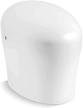 KOHLER 77780-0 Karing Smart Toilet with Bidet Built In, Auto Open & Close, One-Piece Elongated Smart Bidet Toilet with Heated Seat, 1.08 GPF, White