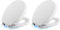 KOHLER Purefresh Round Toilet Seat, White, (Pack of 2)