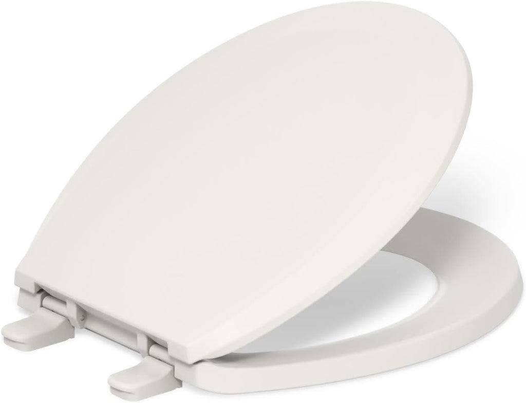 KOHLER Lustra Quick-Release™ round-front toilet seat