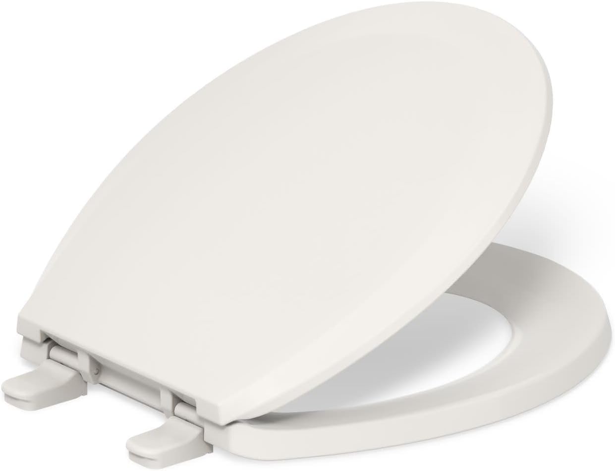 KOHLER Lustra Quick-Release™ round-front toilet seat