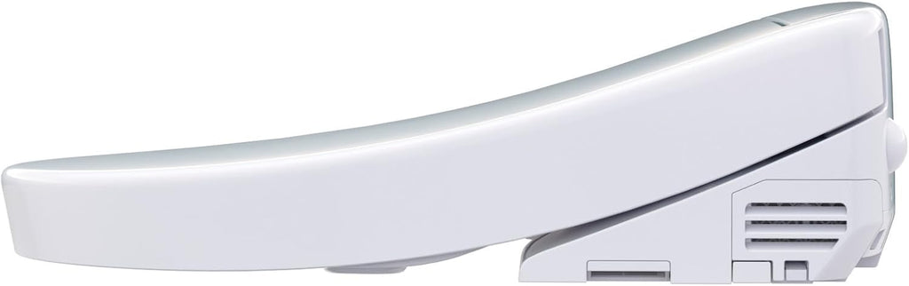 TOTO® WASHLET® S5 Electronic Bidet Toilet Seat with Instantaneous Water Heating, PREMIST and EWATER+ Wand Cleaning, Round, Cotton White - SW3445#01