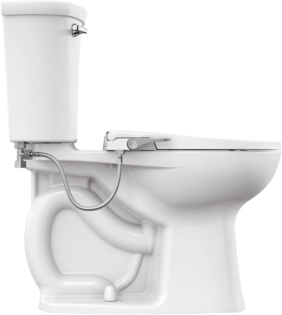 American Standard 8033A65G.020 Aquawash Slim Non-Electric SpaLet Bidet Seat, White