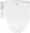 Bio Bidet Slim ONE Smart Toilet Seat in Elongated White with Stainless Steel Self-Cleaning Nozzle, Nightlight, Turbo Wash, Oscillating, and Fusion Warm Water