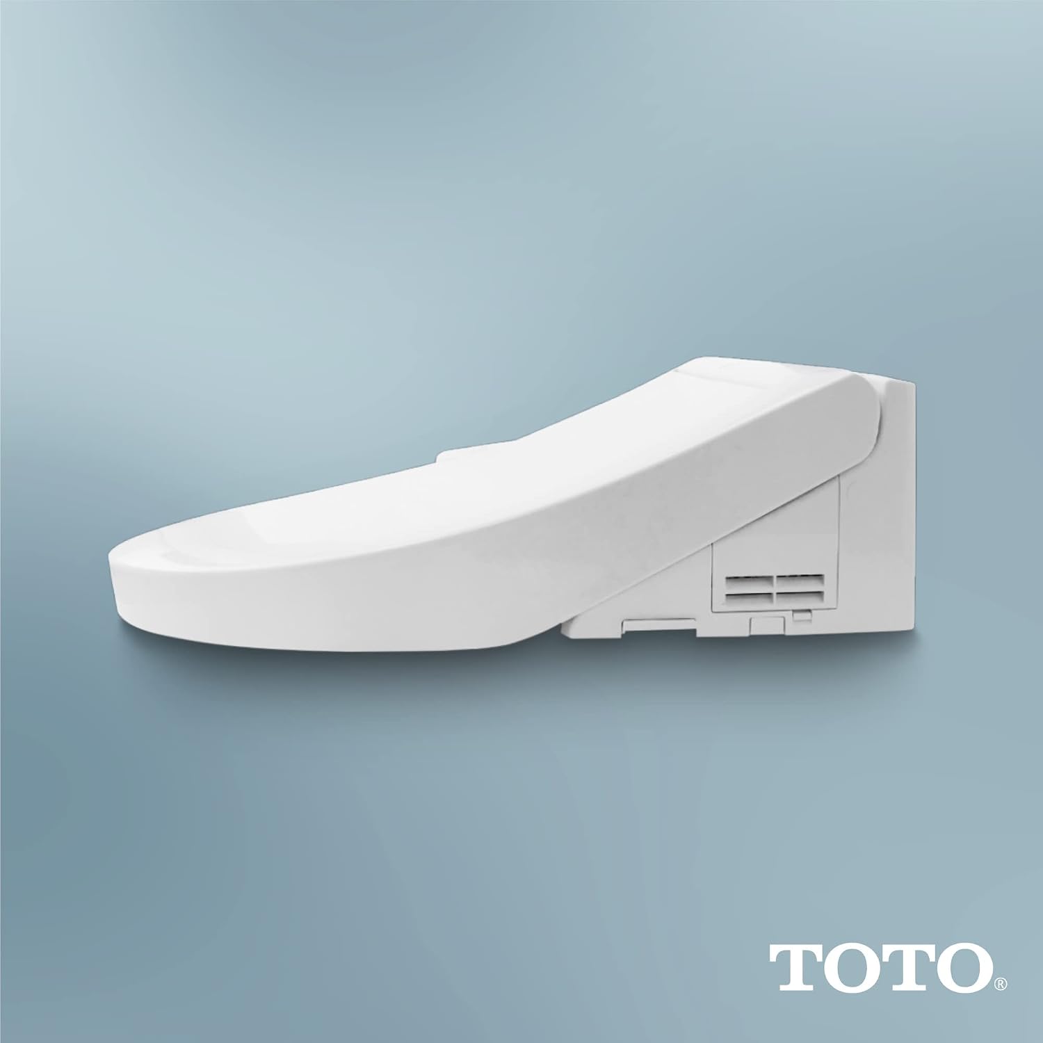 TOTO® WASHLET® C2 Electronic Bidet Toilet Seat with PREMIST and EWATER+ Wand Cleaning, Elongated, Cotton White - SW3074#01