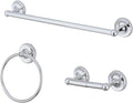 Kingston Brass BAK31248C Victorian 3-Piece Bathroom Accessory Set, Polished Chrome
