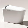WinZo Luxury Smart Toilet with Elongated Heated Bidet Seat, Auto Flush, LED Display, Multiple Wash Modes with Starry Night Light Warm Comfort with ADA Height,White