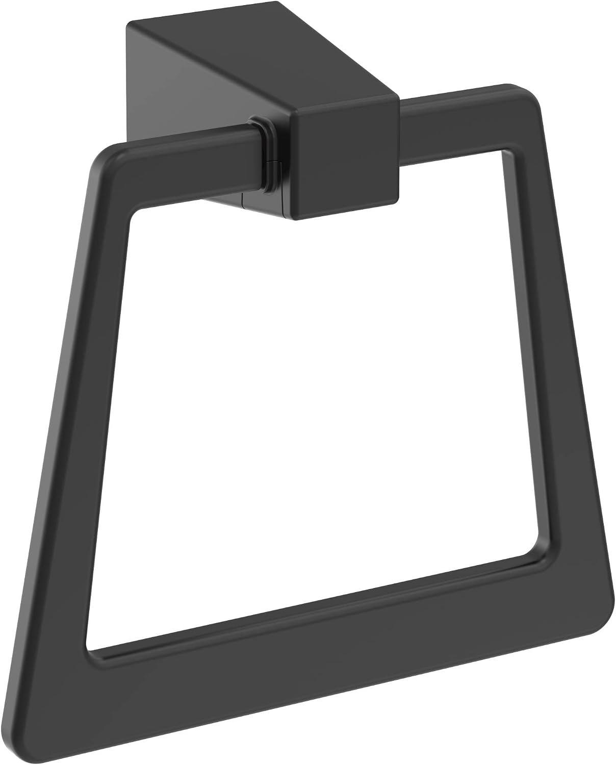 Amerock | Matte Black | Blackrock | Towel Bar | 18 inch (457 mm) | 4 Piece | Bathroom Accessories Set