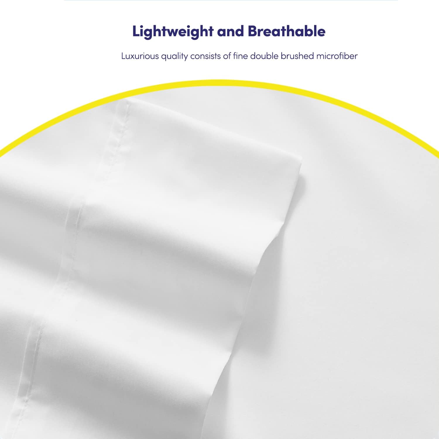 Queen Sheets White - 6 Piece 1500 Supreme Collection Fine Brushed Microfiber Deep Pocket Queen Sheet Set Bedding - 2 Extra Pillow Cases, Great Value, Queen, White (Pack of 5)