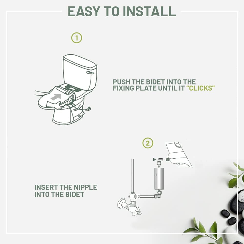 Tranquillus Essential - Electric Bidet Seat, Heated, Dryer, Adjustable Water/Air, Soft Close, ADA, Korean Made