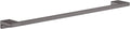 hansgrohe 41747340 AddStoris -Bath Rail -Towel Bar, Brushed Black Chrome