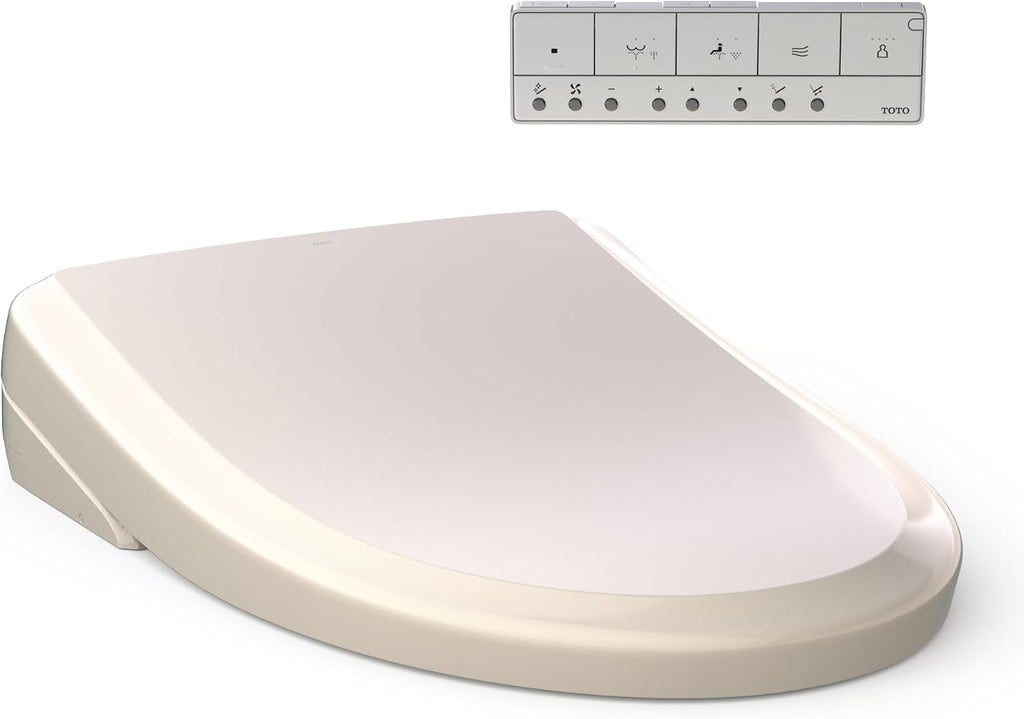 TOTO® WASHLET® S7A Electronic Bidet Toilet Seat with EWATER+® Bowl and Wand Cleaning and Auto Open and Close Classic Lid, Elongated, Sedona Beige - SW4734#12