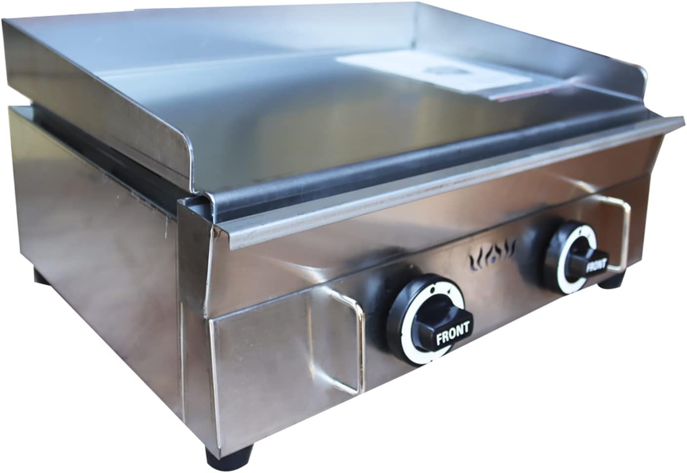 Commercial LPG Gas Griddle with Pressure relief valve Grill Griddle Tabletop Flat Top Countertop Restaurant Griddle Grill Teppanyaki Grill
