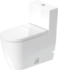 Duravit, 21890120U2, ME by Starck0.92/1.32 GPF Dual Flush One-Piece Rimless Toilet for Sensowash Bidet Seats - Less Seat, White
