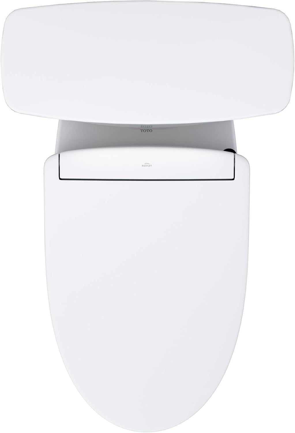 TOTO® Drake® Transitional WASHLET®+ Two-Piece Elongated 1.28 GPF Universal Height TORNADO FLUSH® Toilet with S5 Bidet Seat, Cotton White - MW7863446CEFG.10#01