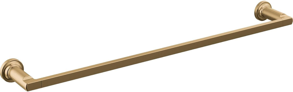 Delta Towel Rack | 24 Inch Champagne Bronze Towel Bar for Bathroom, Kitchen | Tetra Accessories