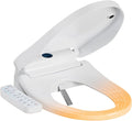Bidet Toilet Seat, Electric Smart Heated Toilet Seat Elongated with Instant Warm Water & Dryer, Feminine & Front Rear Wash, Self-Clean Nozzle, Soft Closed Toilet Lid, Night Light