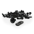 8020, 3321, 10 Series Bolt Assembly, 1/4-20 x 1/2 0.5' Flanged Button Head Socket Cap Screw (FBHSCS) with Slide-in Economy T-Nut Hardware HW Combo 80/20 (1000 Pack)