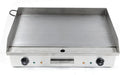 Commercial Griddle,3000W 110V Commercial Electric Countertop Griddle Stainless Iron Flat Top Grill Hot Plate BBQ 50°C to 300°C Adjustable Temp Control