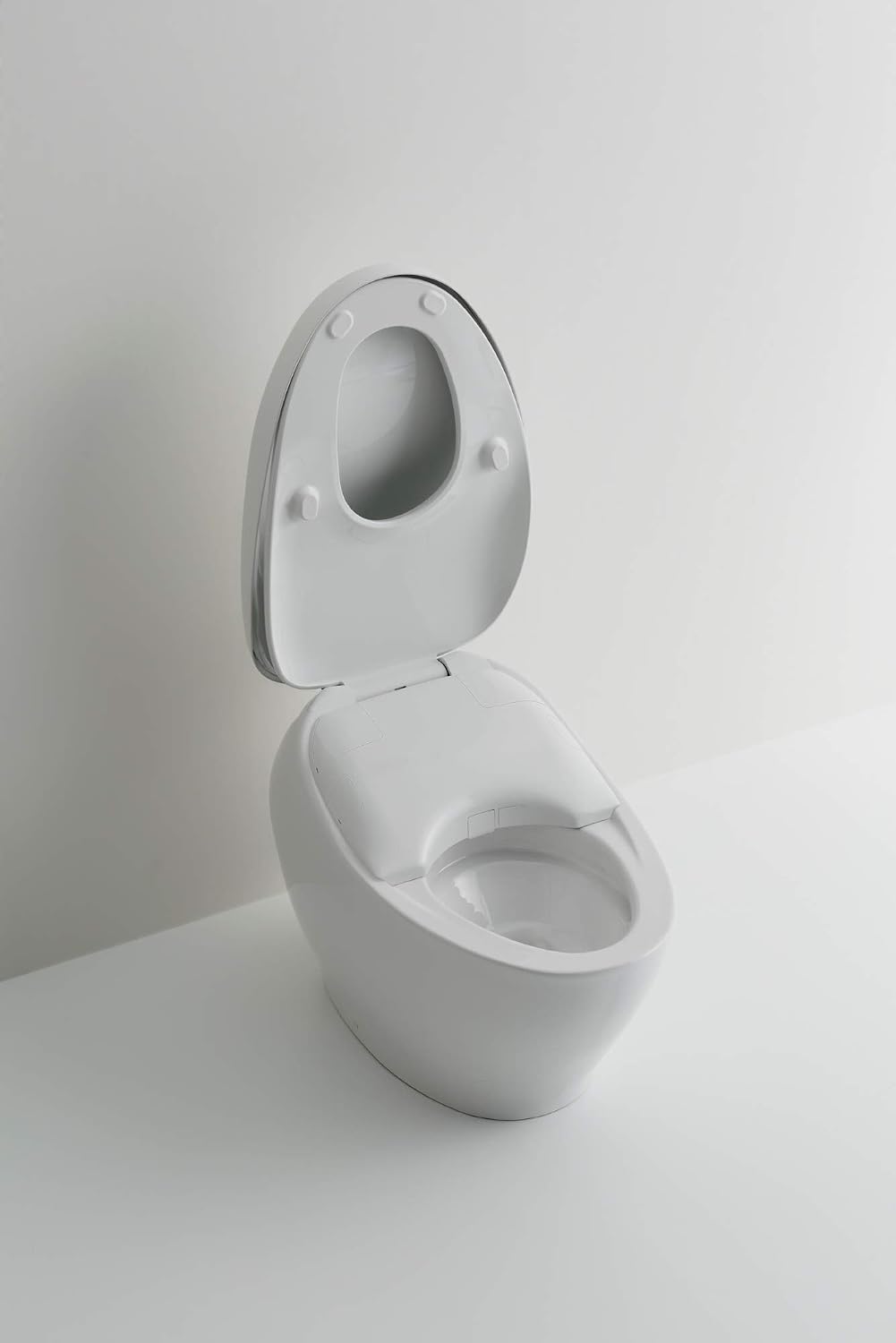 TOTO MS900CUMFG#01 NEOREST NX1 Dual Flush 1.0 or 0.8 GPF Toilet with Integrated Bidet Seat and EWATER+, Cotton White