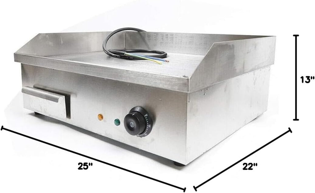 Electric Griddle Flat Cooktop Commercial Restaurant Grill BBQ Machine (Teppanyaki scoop machine)