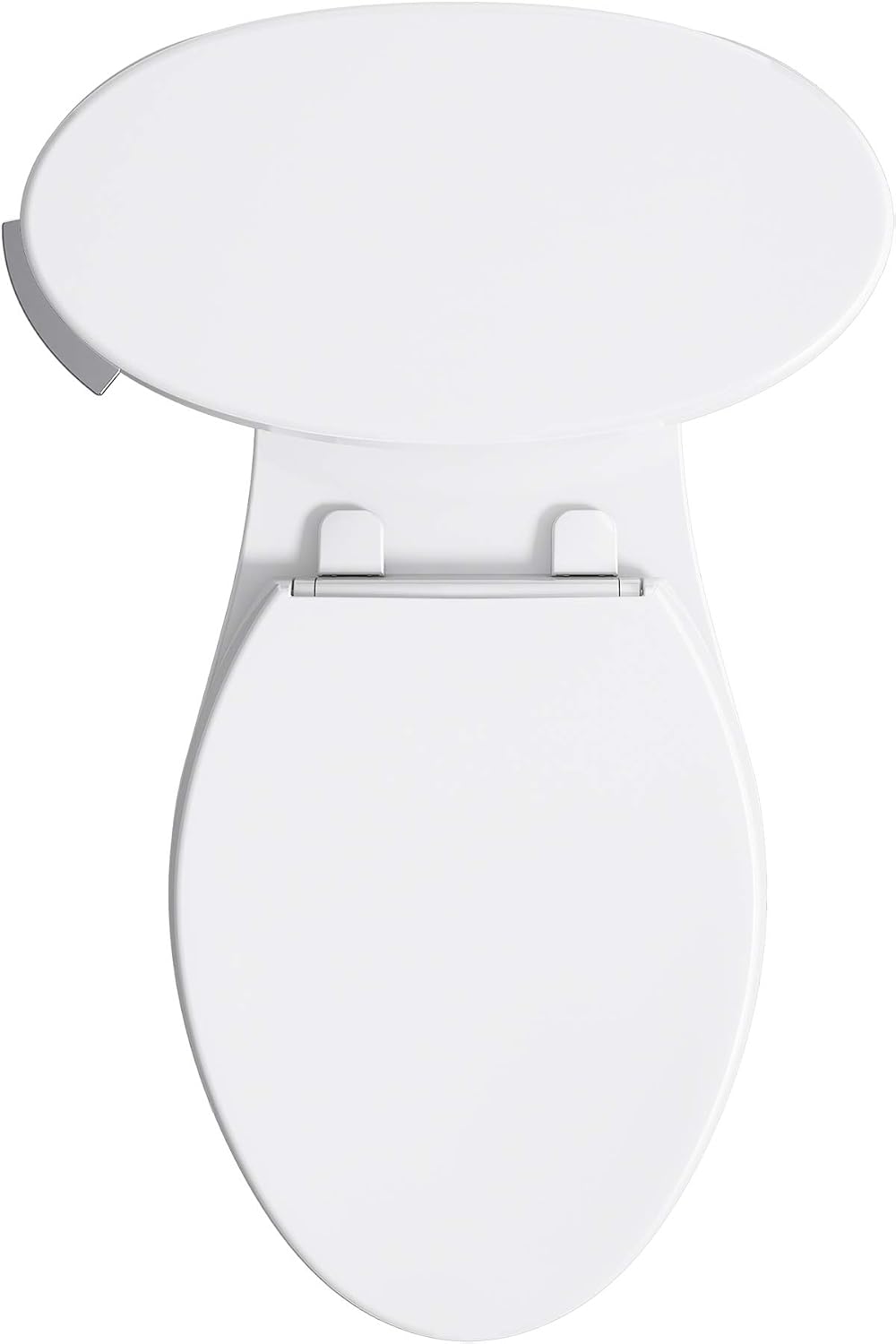 Kohler 20198-0 Betello Comfort Height Two-piece elongated 1.28 gpf toilet with ContinuousClean, skirted trapway, Revolution 360 swirl flushing technology and left-hand trip lever, seat not included