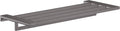 Hansgrohe -Towel Rack with Holder 26-inch Holder in Brushed Black Chrome, 41751340