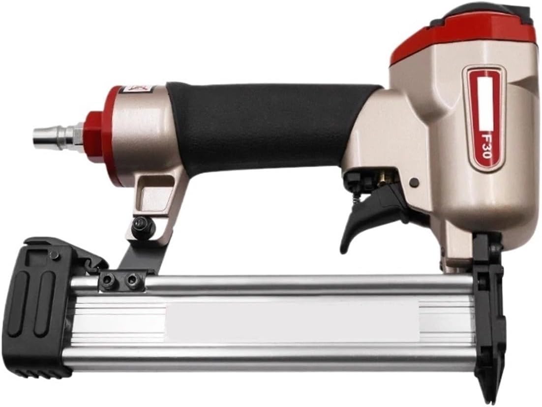 Pneumatic Power Nailer Decorative Tool 18 Gauge Pneumatic Construction Stapler F30 Air Brad Nail Gun for Furniture Upholstery Woodworking Tools